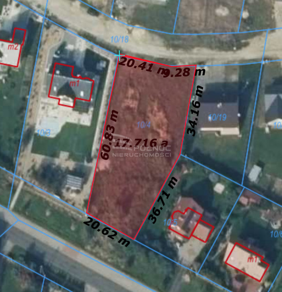 Działka 890 m2 w KUNICE