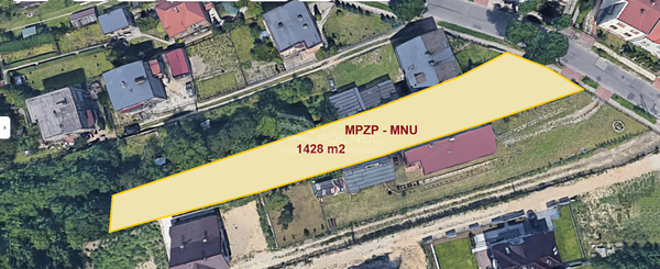 Działka 1428 m2 w BĘDZIN