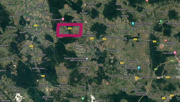 Działka 11100 m2 w ŁOPUSZNO