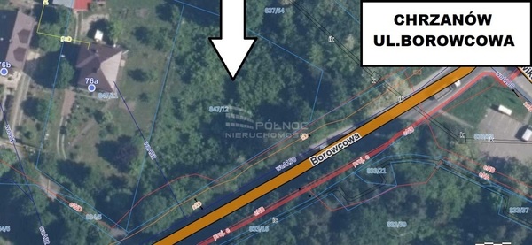 Działka 1817 m2 w CHRZANÓW