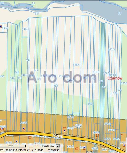 Działka 6400 m2 w wołomiński