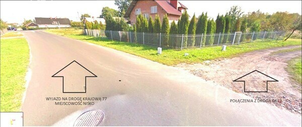 Działka 11497 m2 w Nisko