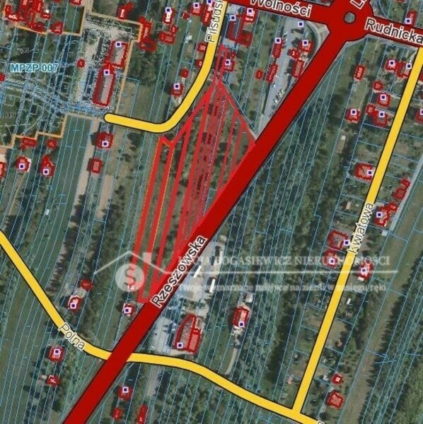 Działka 11497 m2 w Nisko