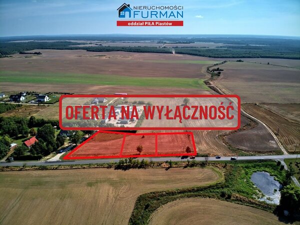 Działka 1565 m2 w Pokrzywnica