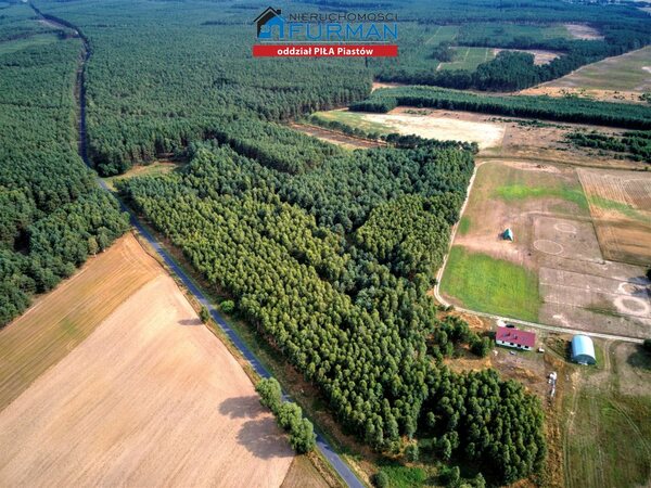 Działka 3118 m2 w Łomnica