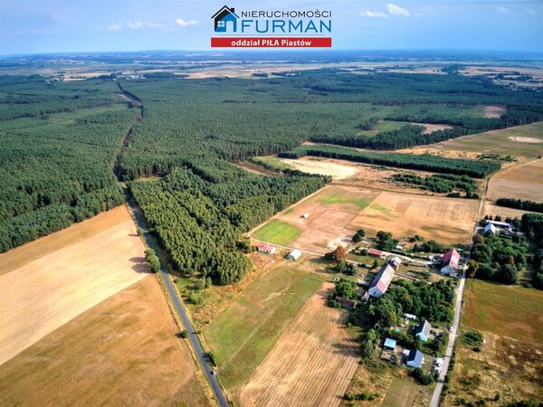 Działka 3118 m2 w Łomnica