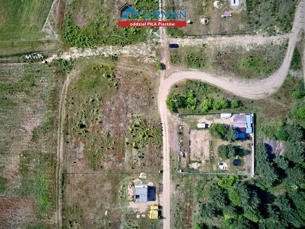 Działka 1243 m2 w Trzcianka