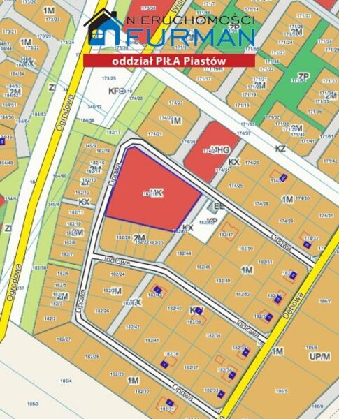 Działka 5315 m2 w Skórka