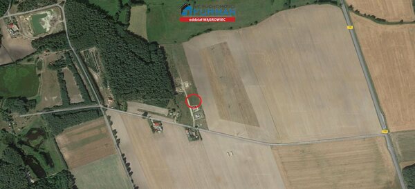 Działka 1201 m2 w Przysieka