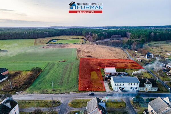 Działka 3400 m2 w Brzeźnica