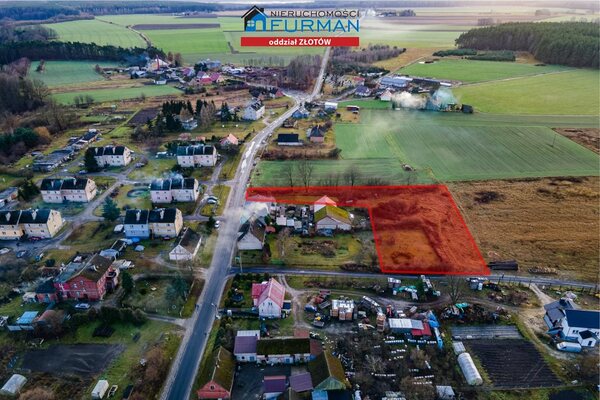 Działka 3400 m2 w Brzeźnica