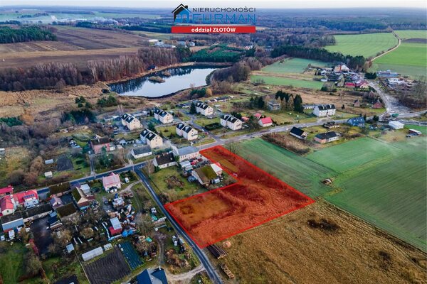 Działka 3400 m2 w Brzeźnica