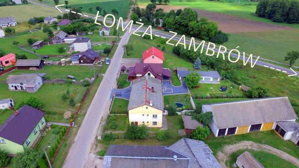 Działka 2500 m2 w łomżyński