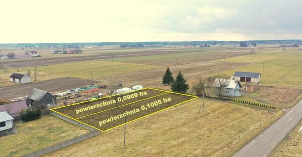 Działka 1005 m2 w ostrołęcki