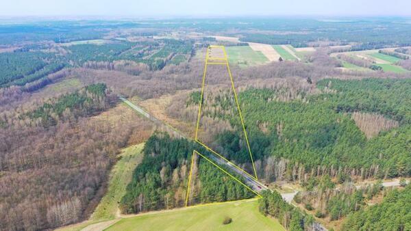 Działka 96073 m2 w makowski