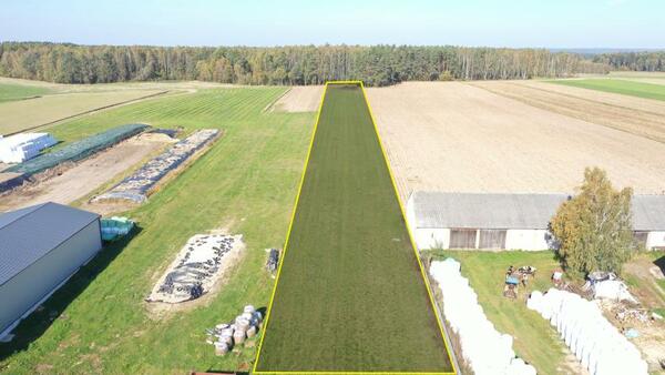 Działka 6343 m2 w kolneński