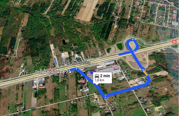 Działka 3800 m2 w grodziski