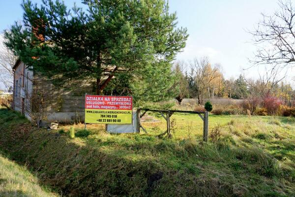 Działka 3800 m2 w grodziski