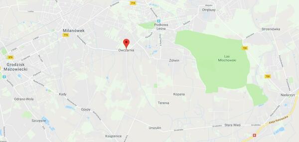 Działka 4812 m2 w pruszkowski