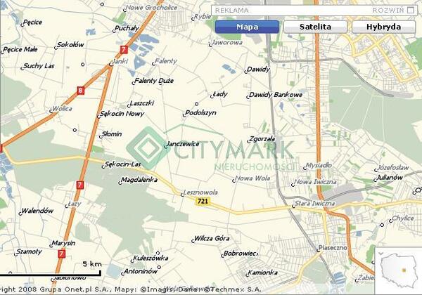 Działka 20140 m2 w piaseczyński