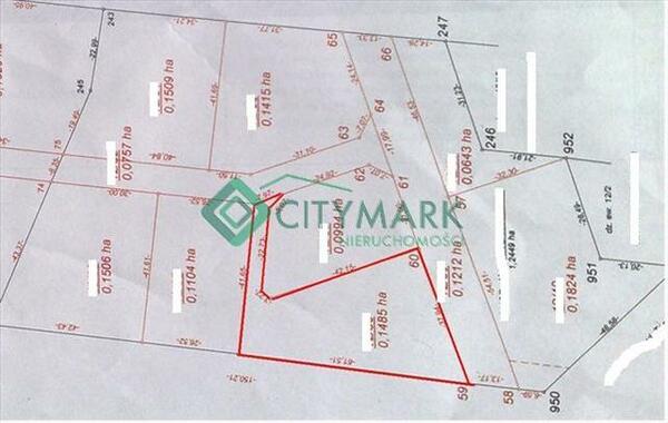 Działka 1485 m2 w warszawski zachodni