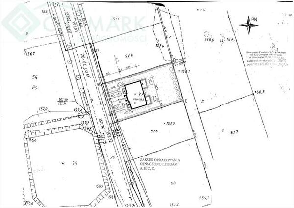 Działka 1573 m2 w grodziski