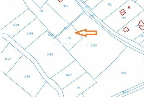 Działka 2050 m2 w Korzkiew