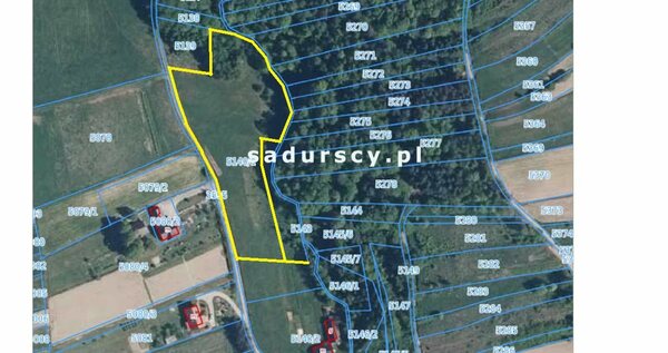 Działka 6200 m2 w Krzczonów