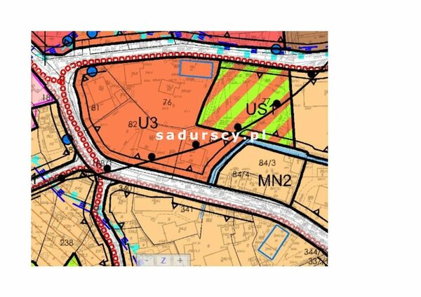 Działka 1269 m2 w Kraków