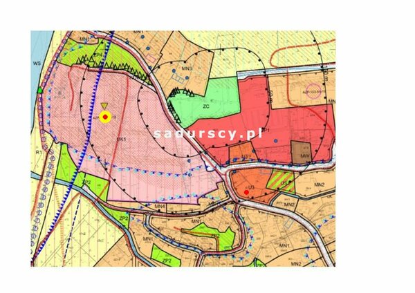 Działka 1269 m2 w Kraków