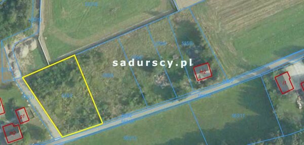 Działka 1500 m2 w Grajów