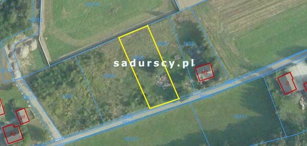 Działka 1000 m2 w Grajów