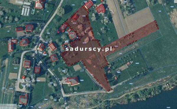 Działka 8415 m2 w Kraków