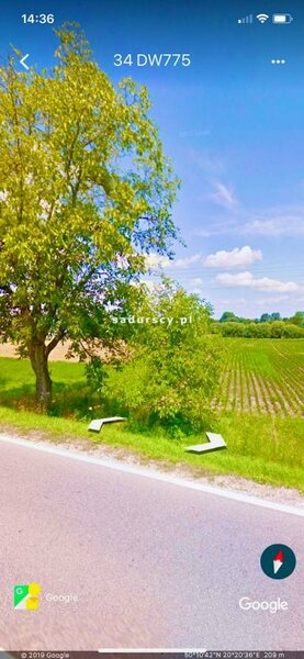 Działka 1500 m2 w Kowala