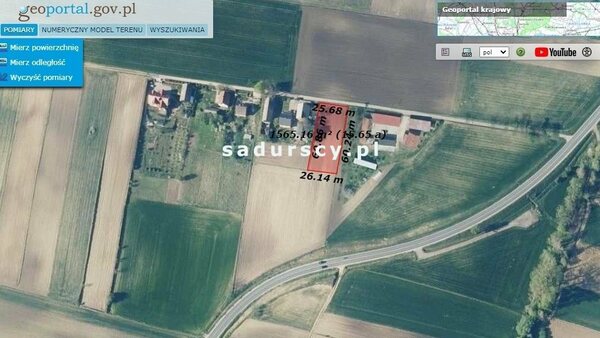 Działka 8198 m2 w Ostrów