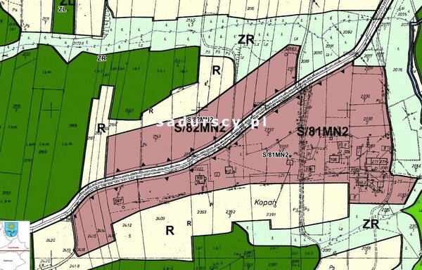 Działka 3200 m2 w Siepraw