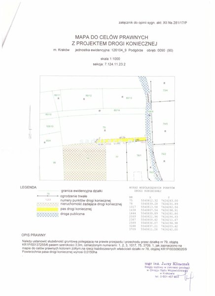 Działka 5743 m2 w Kraków