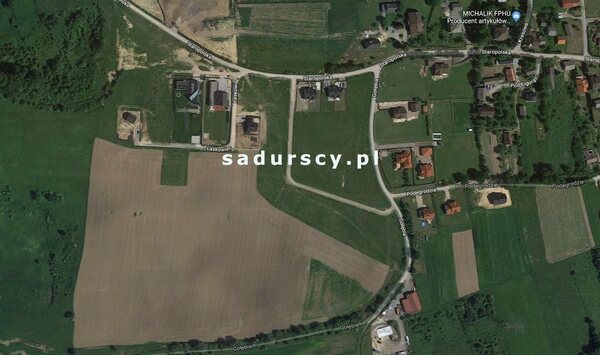 Działka 1403 m2 w Ochojno