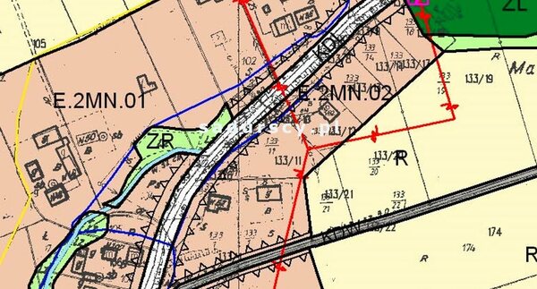 Działka 1800 m2 w Masłomiąca