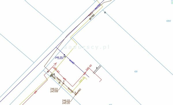 Działka 1800 m2 w Modlniczka