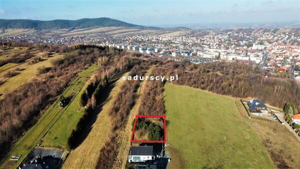 Działka 766 m2 w Myślenice