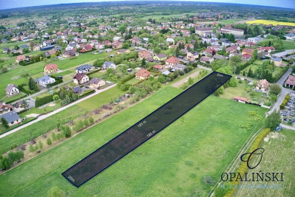 Działka 3757 m2 w powiat rzeszowski