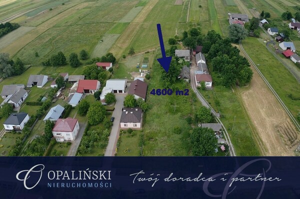 Działka 4600 m2 w powiat kolbuszowski